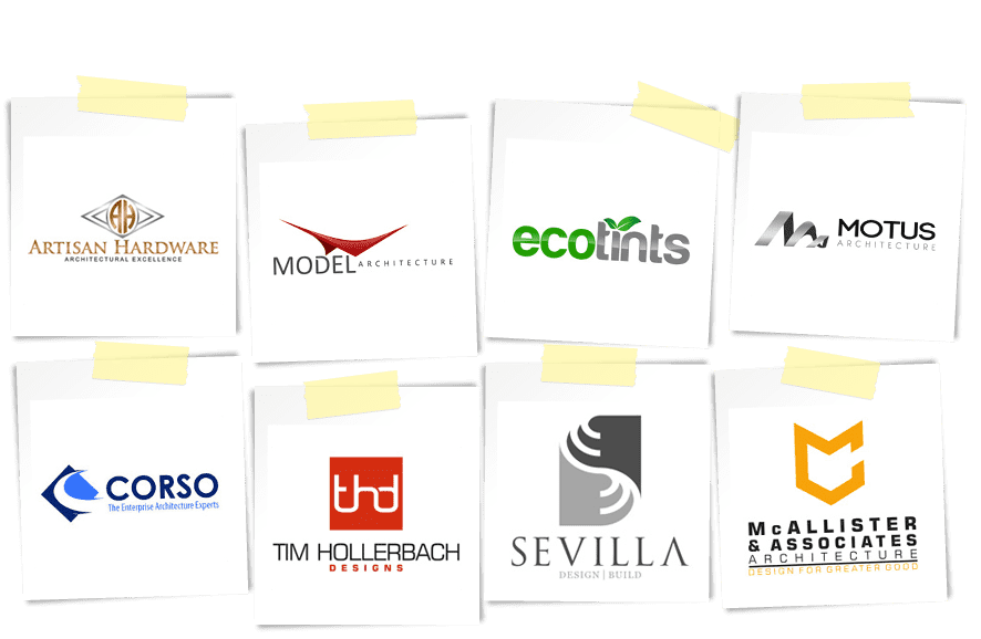 architecture and interior design logos from design contests