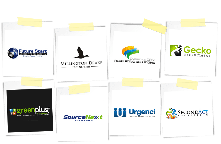 management and recruitment services logos