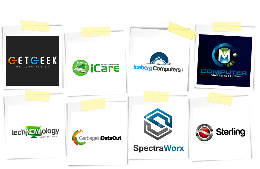computer technology logo samples