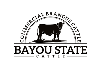 cattle silhouette vintage logo