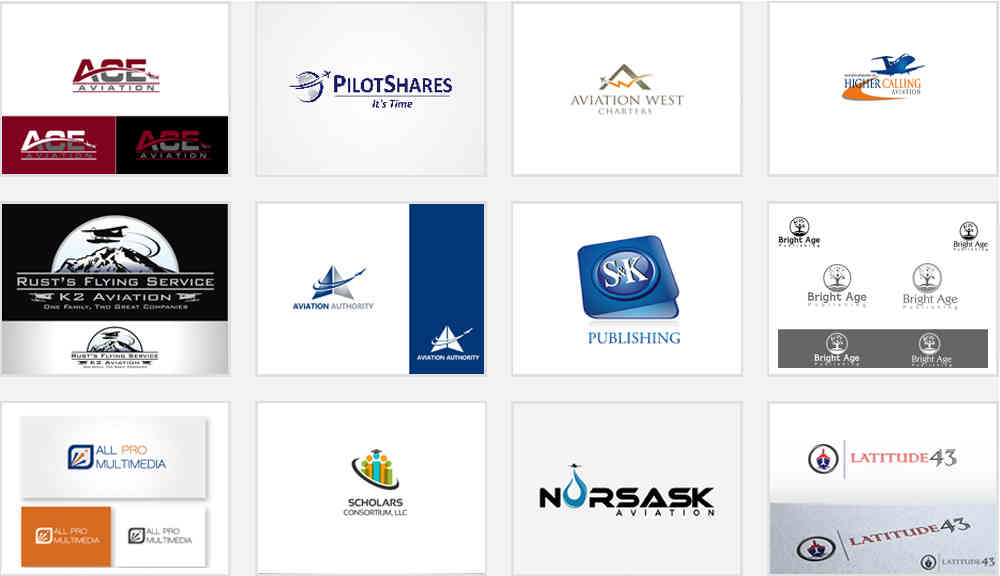 aviation company contest logo designs