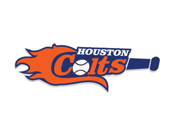 fire and ball on baseball bat logo