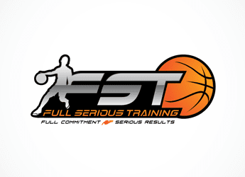 figure playing Basketball logo