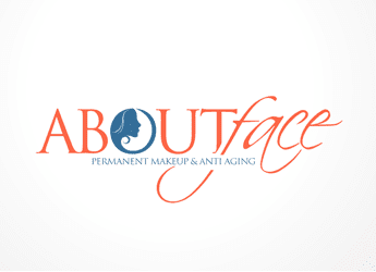 beauty logo of girl face in a letter O