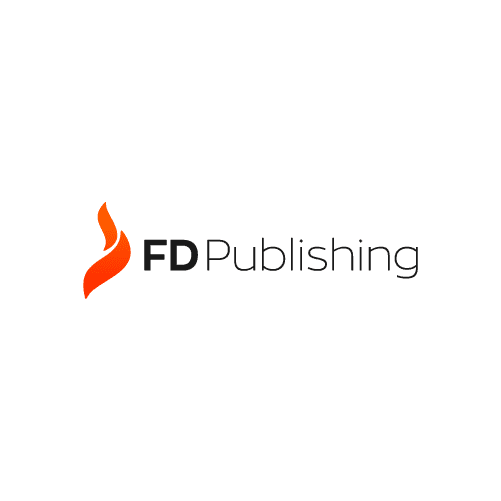 flame publishing company logo graphic