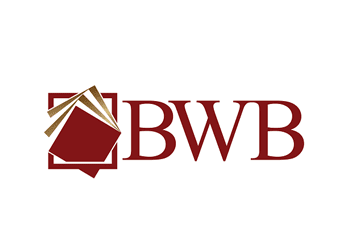 abstract book inside a square bookkeeping logo concept