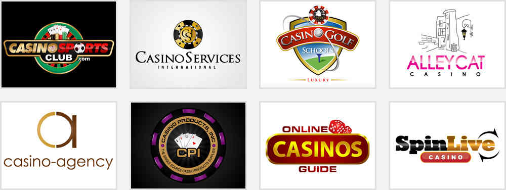 casino and gambling logo samples from design contests