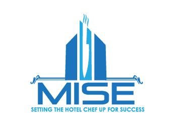 buildings and negative space knife concept for chef logo design contest