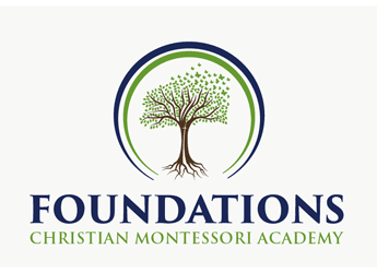 tree with butterflies christian montessori school logo
