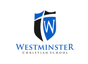 shield with a cross christian school logo