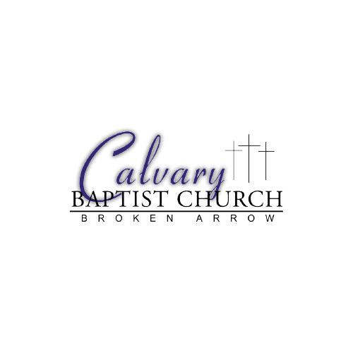 Calvary Baptist Church Logo with crosses
