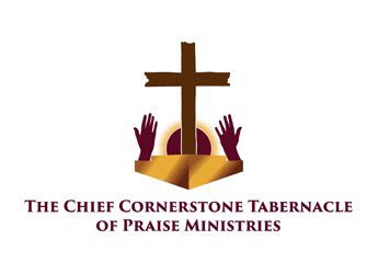 raised hands cross and sun symbol for church logo design contest