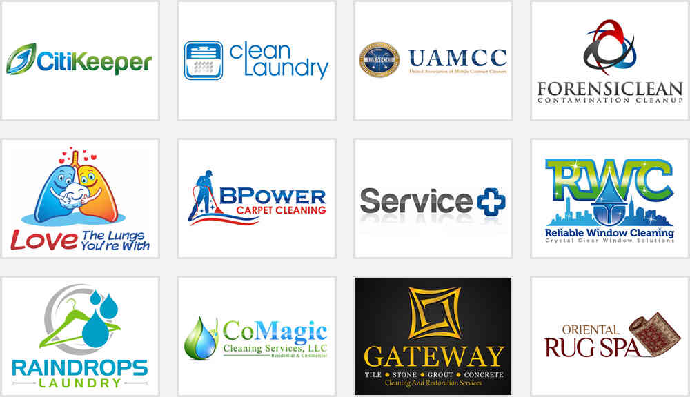cleaning service logos