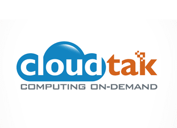 pixels and cloud computing logo