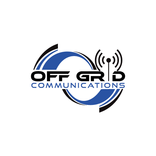 radio communication company logo graphic