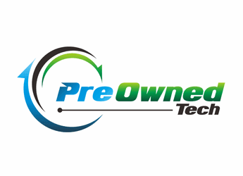 abstract swoosh computer logo