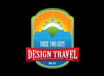 ship in sea travel logo