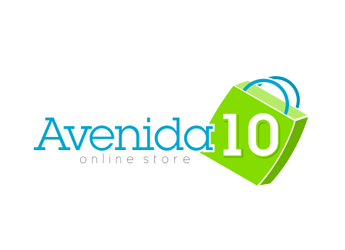 shopping bag ecommerce logo design