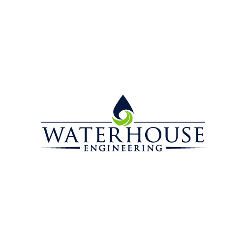 droplet engineering firm logo design
