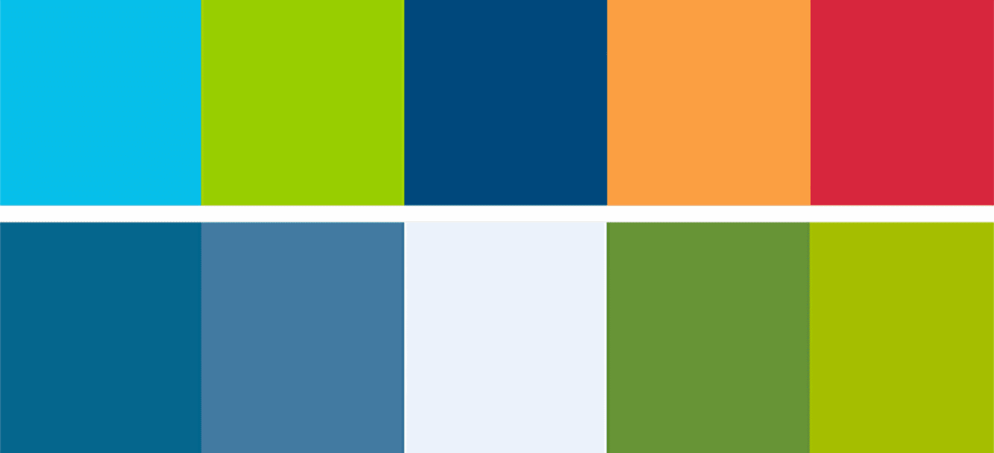 color palette for environment logo design