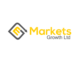 e-market arrow logo concept for export import company