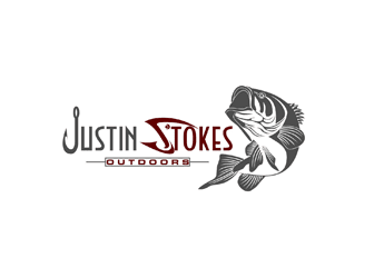 fishing hooks with fish in logo