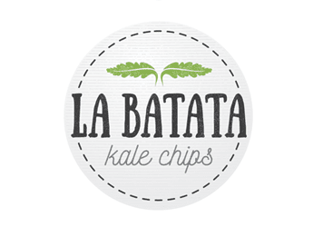 kale leaves in circle design vector