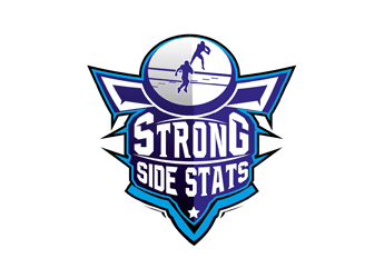 player catching the football in logo for Football Analytics Website