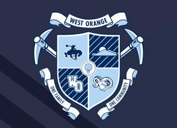 shield icon in Football and cheerleading banquet logo