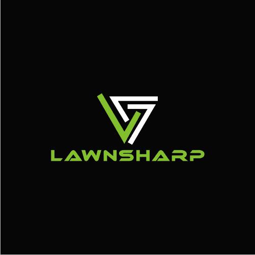 geometrical lawn care logo