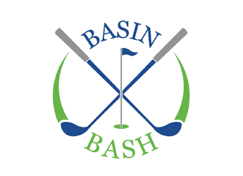 hockey icon in Logo for golf tournament