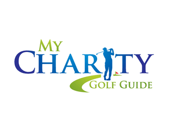 golfman standing in Logo for a Golf Company