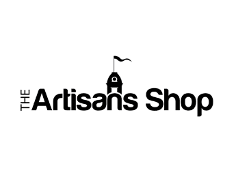 tower with flag logo for artisan shop