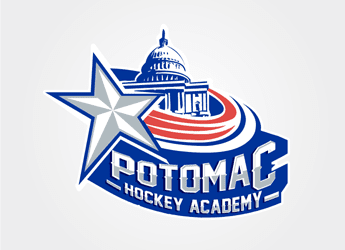 building with star in hockey logo