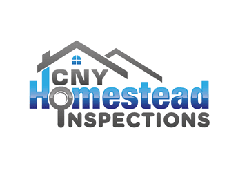 house with magnifying glass home inspection logo