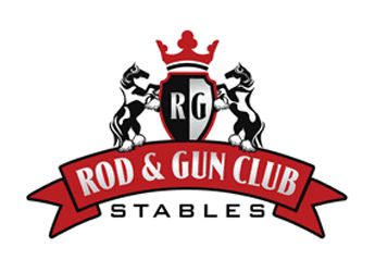 horses with shield and crown logo