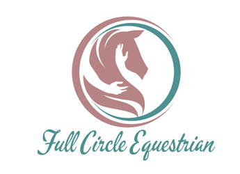 negative space hands hugging horse vector