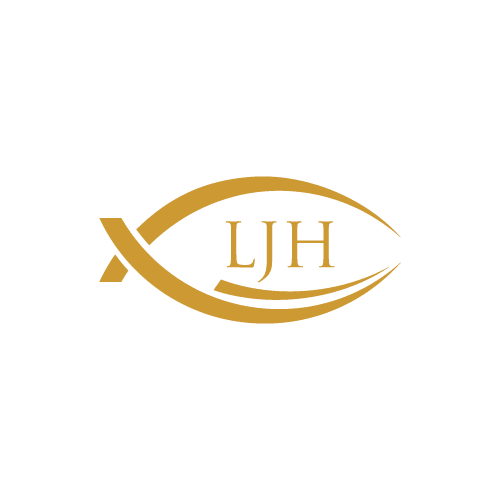 abstract fish hotel logo