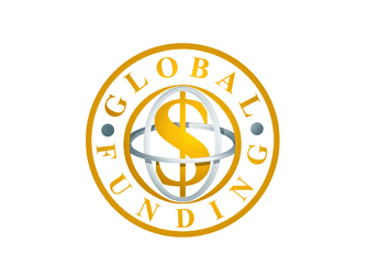 dollar sign inside circles investment logo design