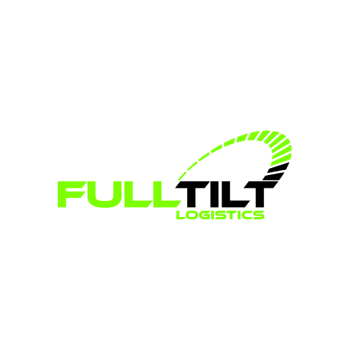 speedometer logo for logistics company