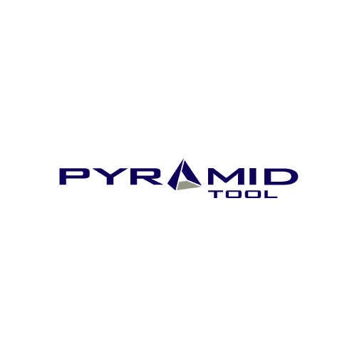 pyramid icon design for manufacturing company logo
