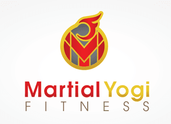 letters C, M and F in round martial arts logo with red, yellow and black belts