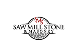 brick and leaf mason logo