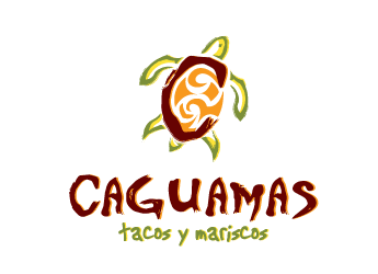 turtle line art logo icon for Mexican restaurant