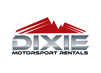 motorsports logo with steep mountains