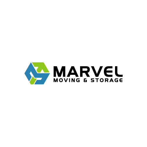 arrow in box icon for moving company logo