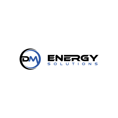 letters in circle energy service logo graphic