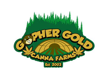 gopher mountains trees vector logo