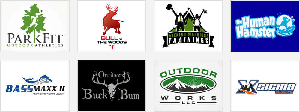 professional outdoor activity club logos