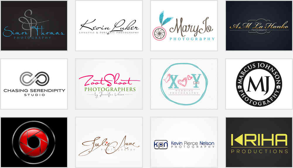 Photography logos